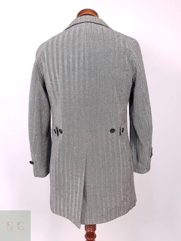 Abrigo Crowded Closet by Mens Bigi Japonés 70% Lana Talla S 13