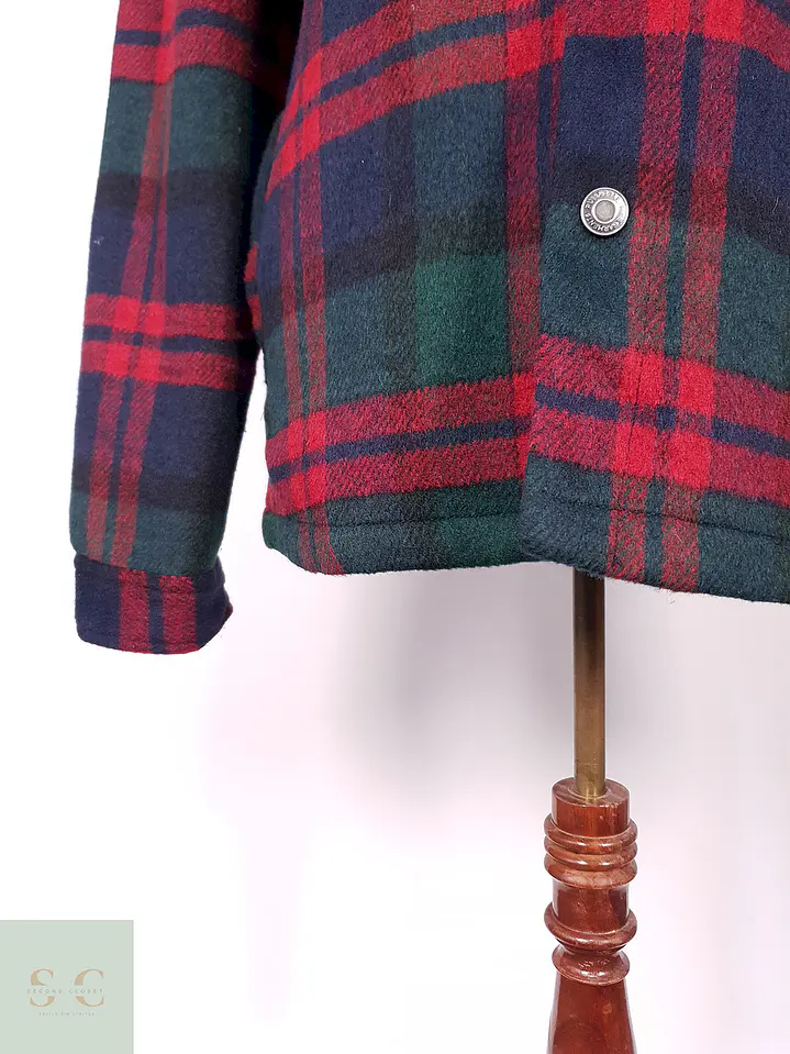 Chaqueta Leñadora Pull and Bear Multicolor Talla LXL 2