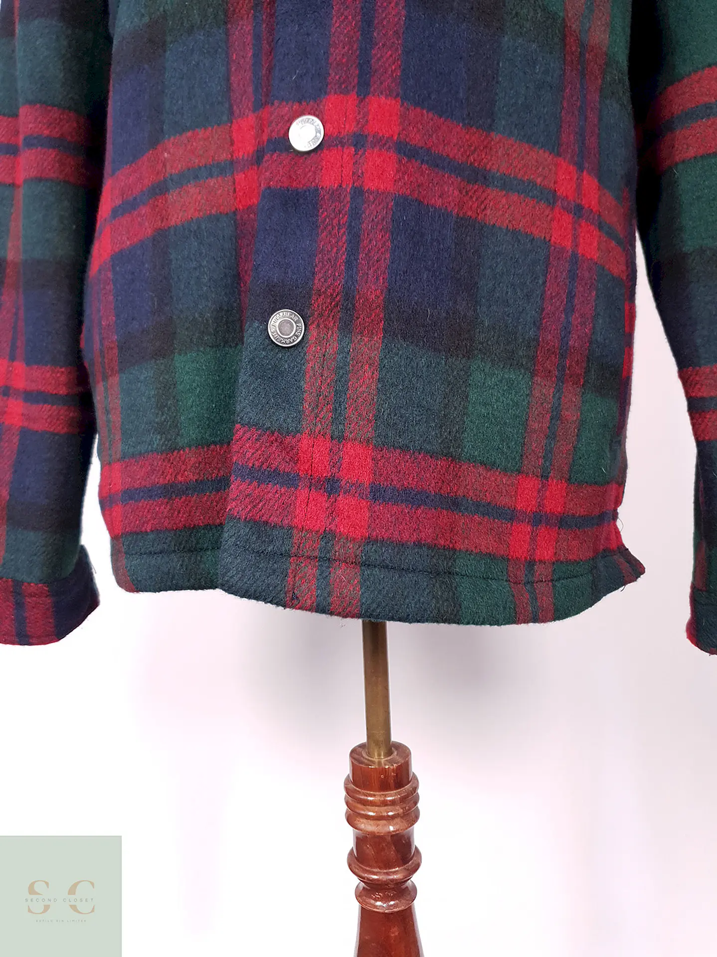 Chaqueta Leñadora Pull and Bear Multicolor Talla LXL 3