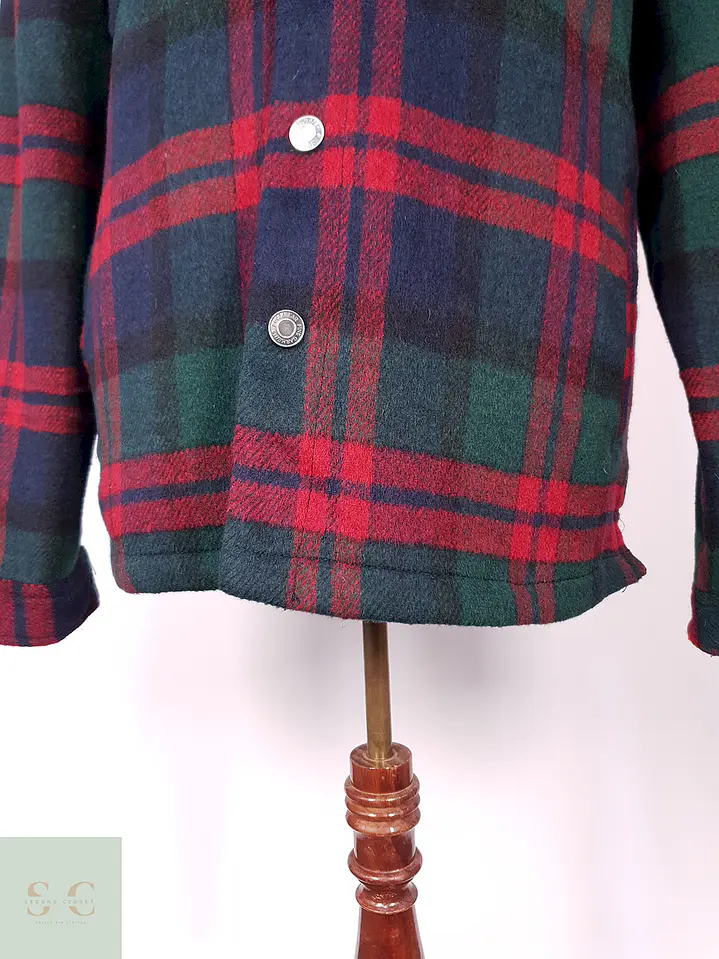 Chaqueta Leñadora Pull and Bear Multicolor Talla LXL 3