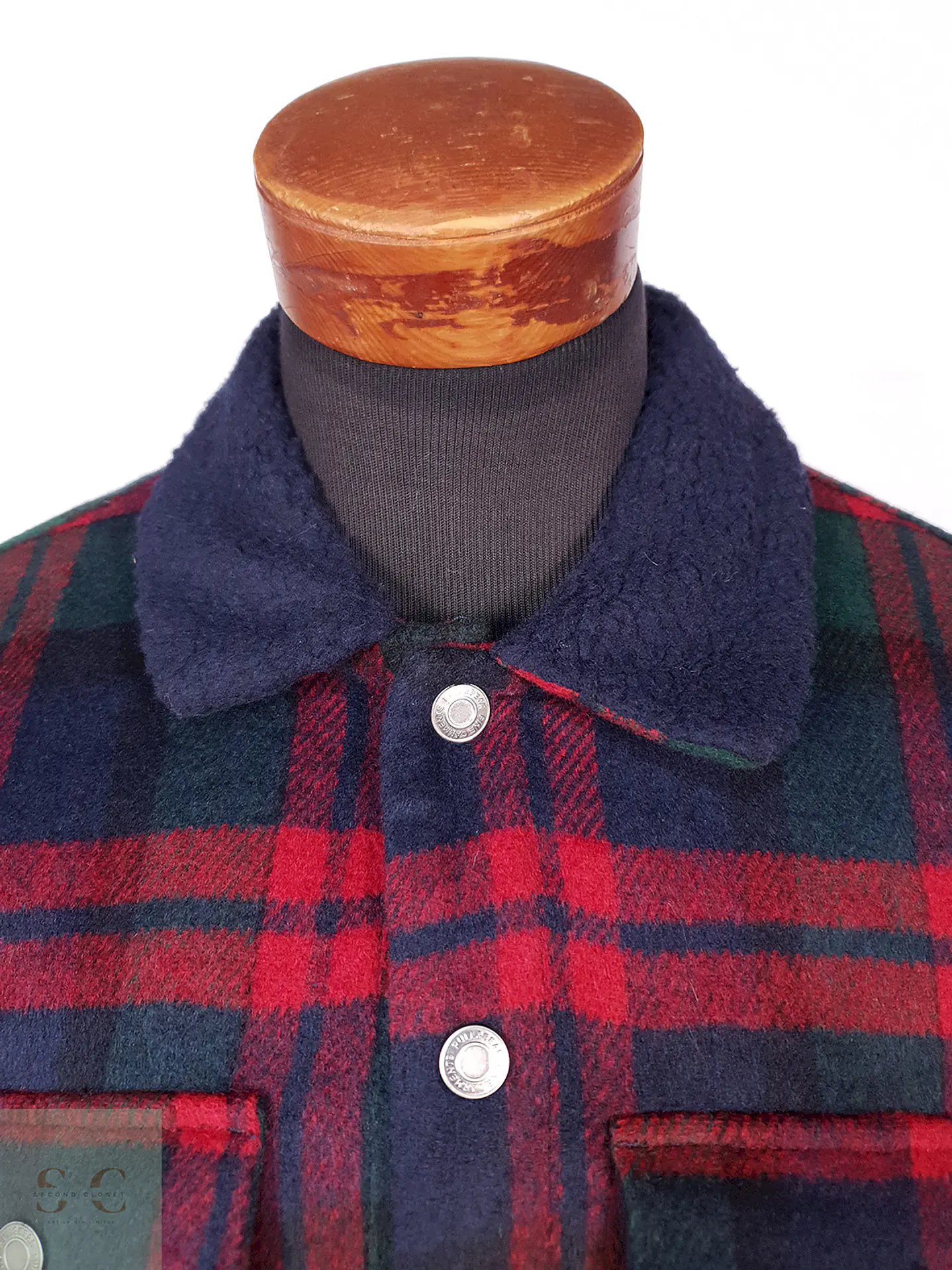 Chaqueta Leñadora Pull and Bear Multicolor Talla LXL 7