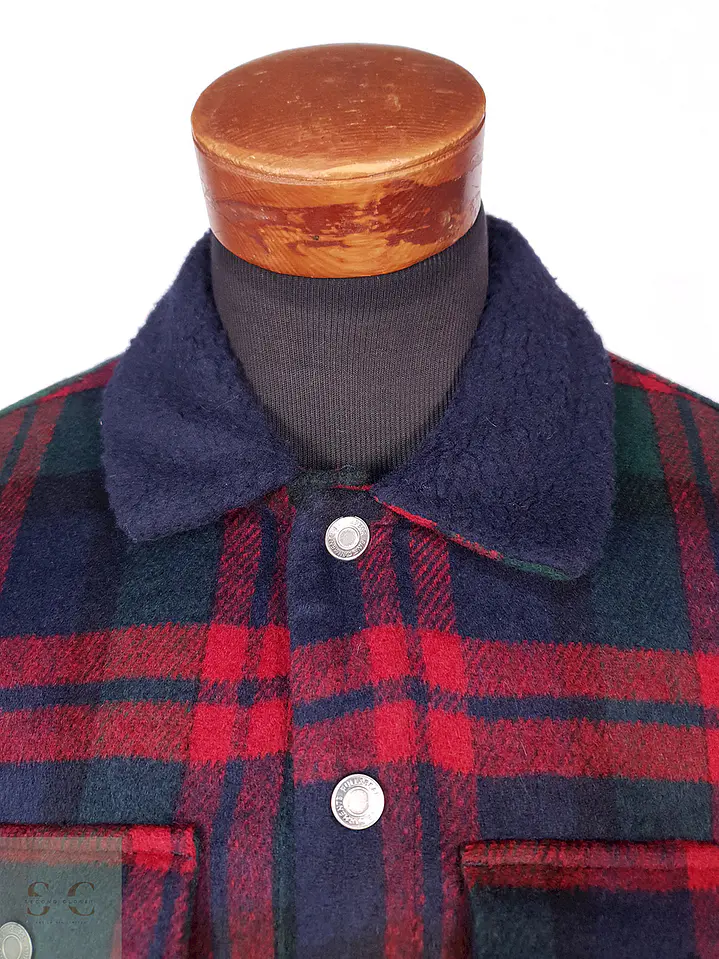 Chaqueta Leñadora Pull and Bear Multicolor Talla LXL 7