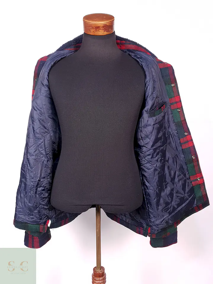 Chaqueta Leñadora Pull and Bear Multicolor Talla LXL 10