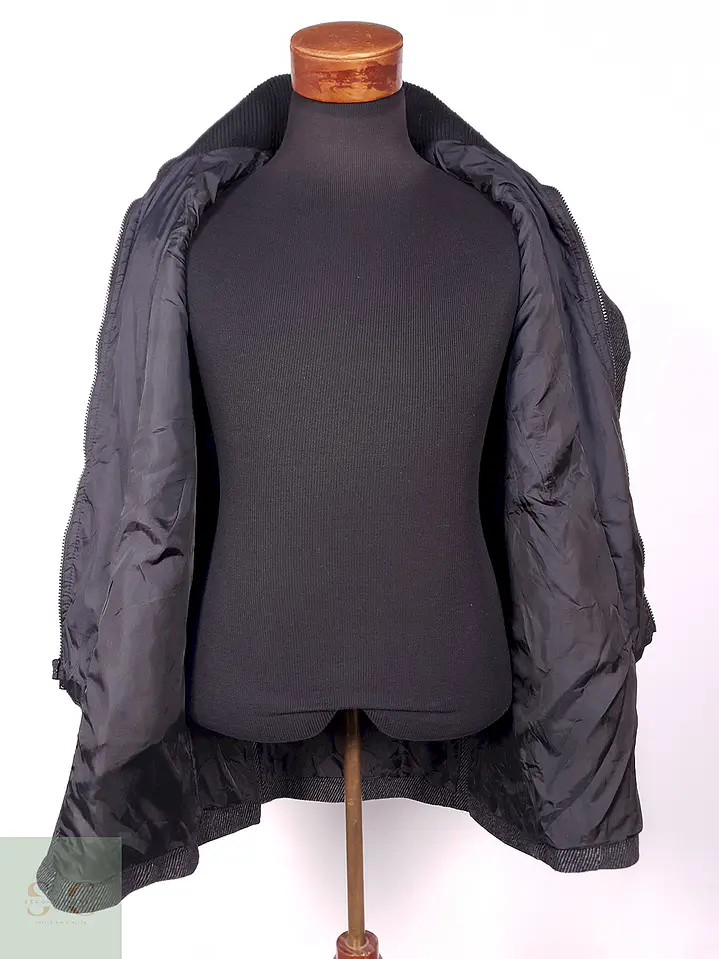 Abrigo Marinero American Rag Plomo 55% Lana Talla M 10