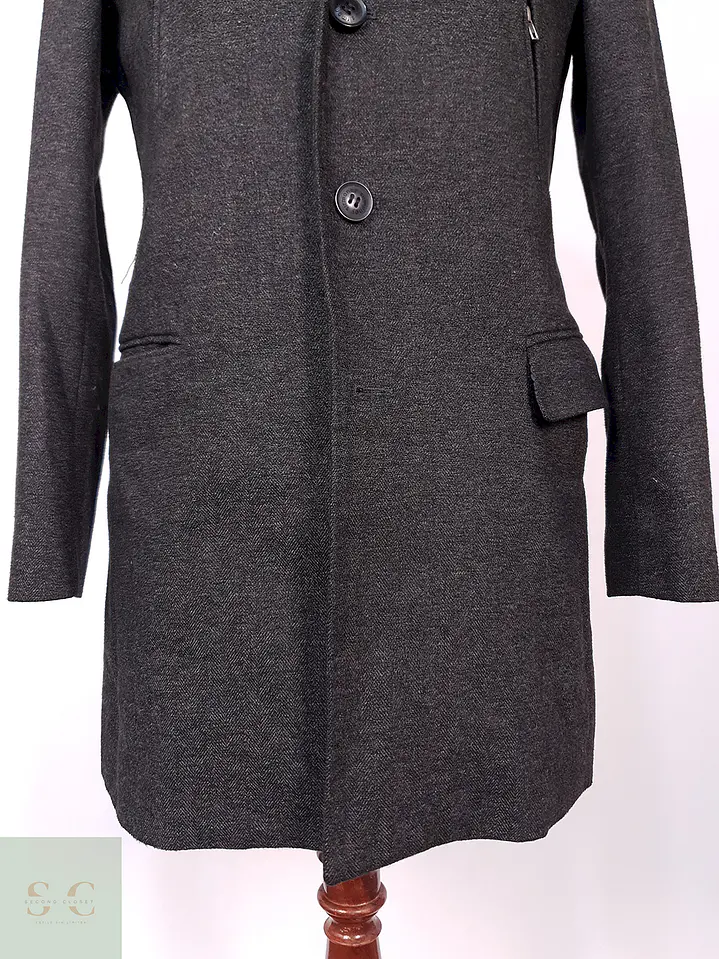 Abrigo 3/4 Plomo Sirmoney Talla S 3