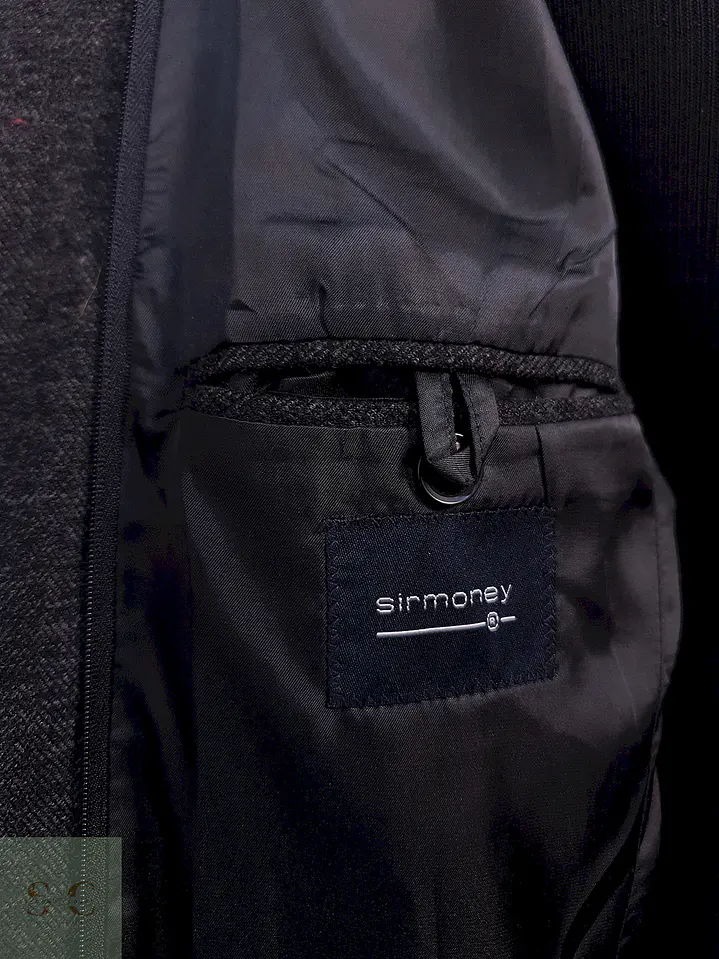 Abrigo 3/4 Plomo Sirmoney Talla S 10