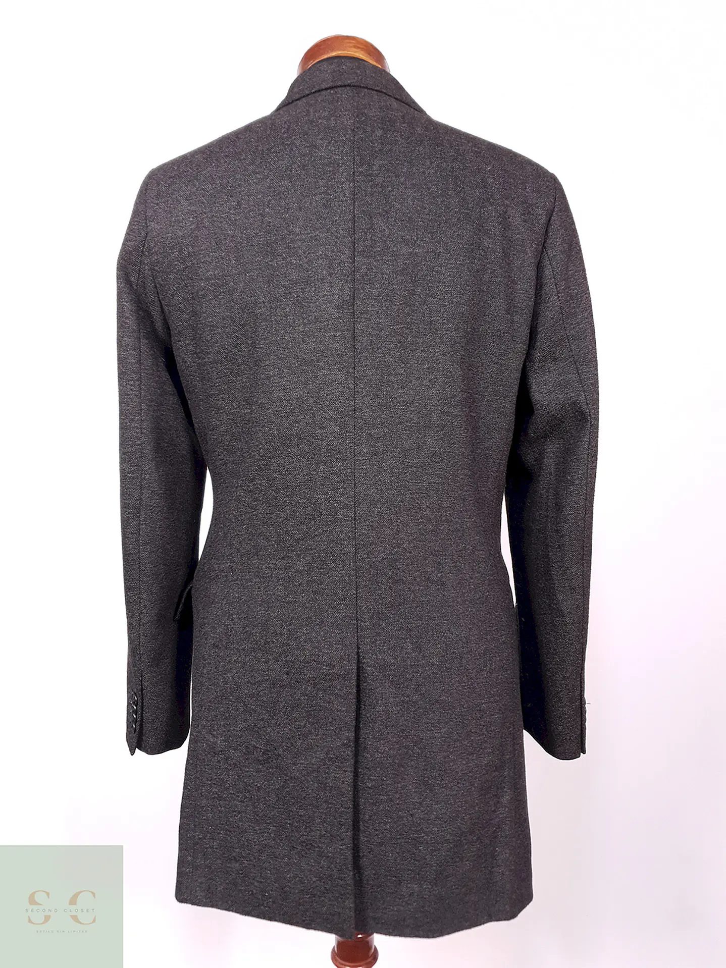Abrigo 3/4 Plomo Sirmoney Talla S 11