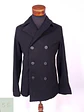 Abrigo Marinero Old Navy Negro Lana Reciclada Talla S - Miniatura 1