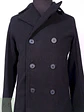 Abrigo Marinero Old Navy Negro Lana Reciclada Talla S - Miniatura 4