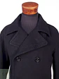 Abrigo Marinero Old Navy Negro Lana Reciclada Talla L - Miniatura 5