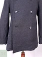 Abrigo Marinero Penguin Plomo Mezcla Lana Talla ML - Miniatura 4