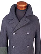 Abrigo Marinero Penguin Plomo Mezcla Lana Talla ML - Miniatura 7