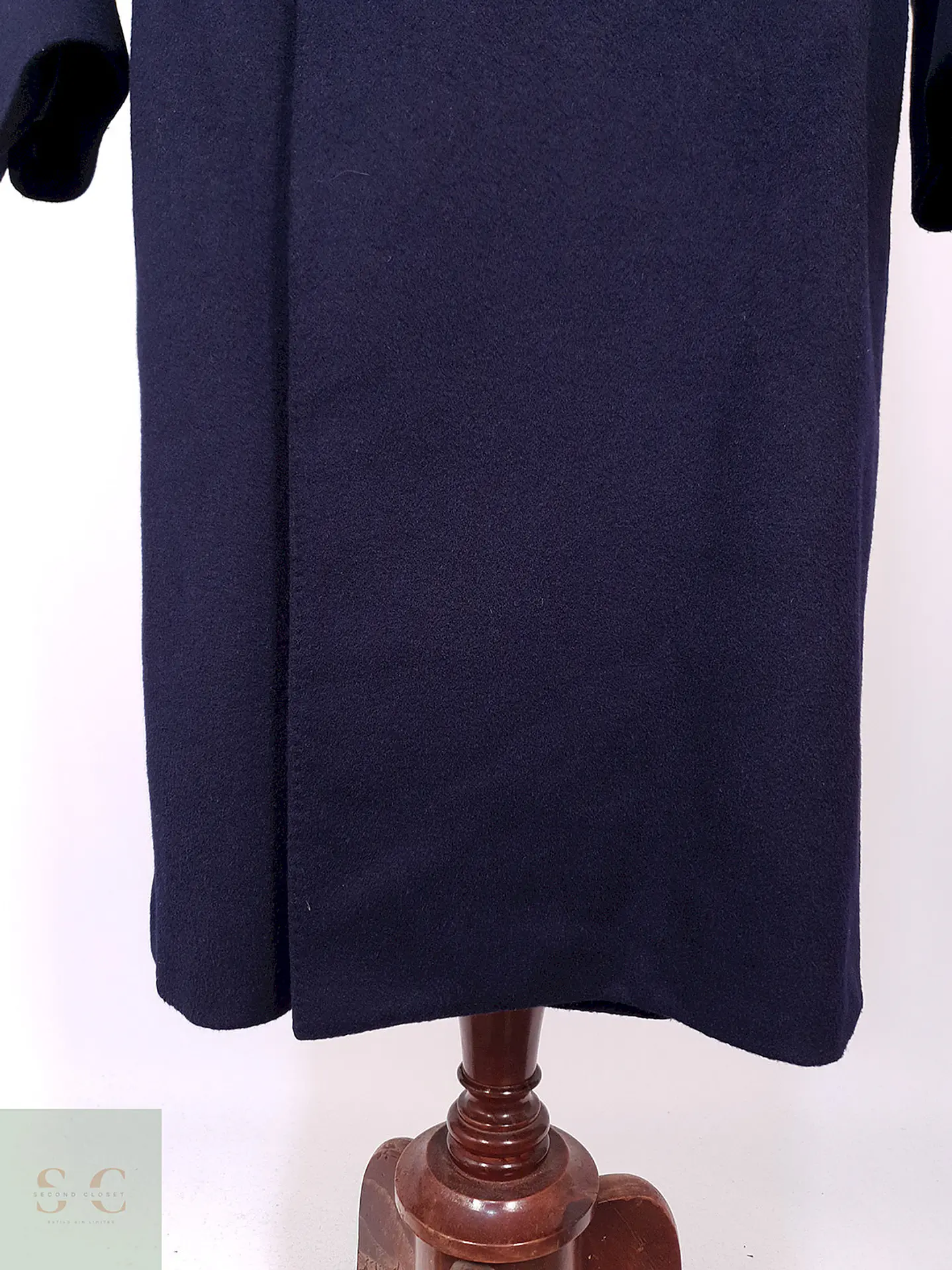 Abrigo Vintage Largo Styliform Lana Cashmere Talla M 2
