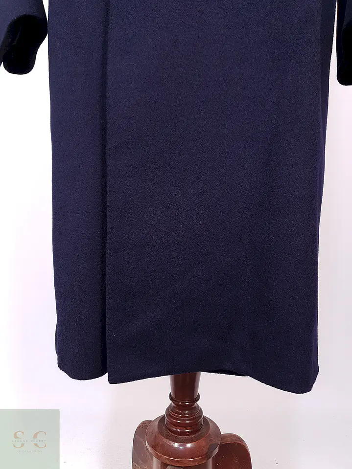 Abrigo Vintage Largo Styliform Lana Cashmere Talla M 2
