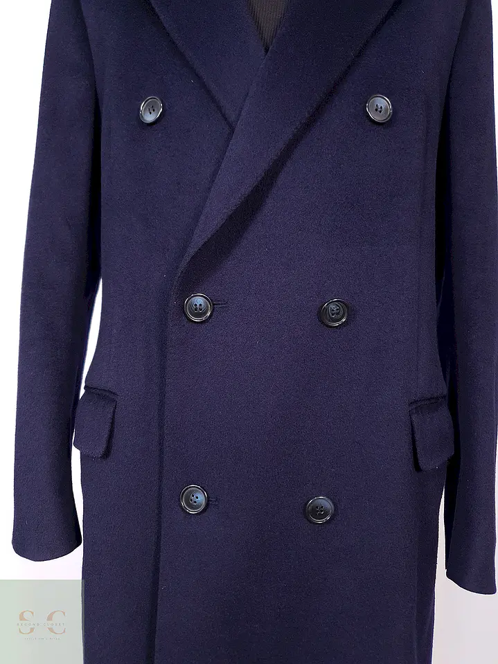 Abrigo Vintage Largo Styliform Lana Cashmere Talla M 4