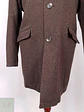 Abrigo Kenneth Cole Café Lana Talla LXL - Miniatura 3