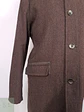 Abrigo Kenneth Cole Café Lana Talla LXL - Miniatura 4