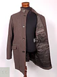 Abrigo Kenneth Cole Café Lana Talla LXL - Miniatura 11