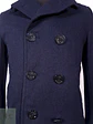 Abrigo Marinero Azul Japonés Coen Worker Unión 70% Lana Talla S - Miniatura 3