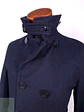 Abrigo Marinero Azul Japonés Coen Worker Unión 70% Lana Talla S - Miniatura 6