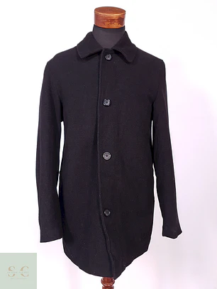 Abrigo Negro St John Bay Lana Talla SM