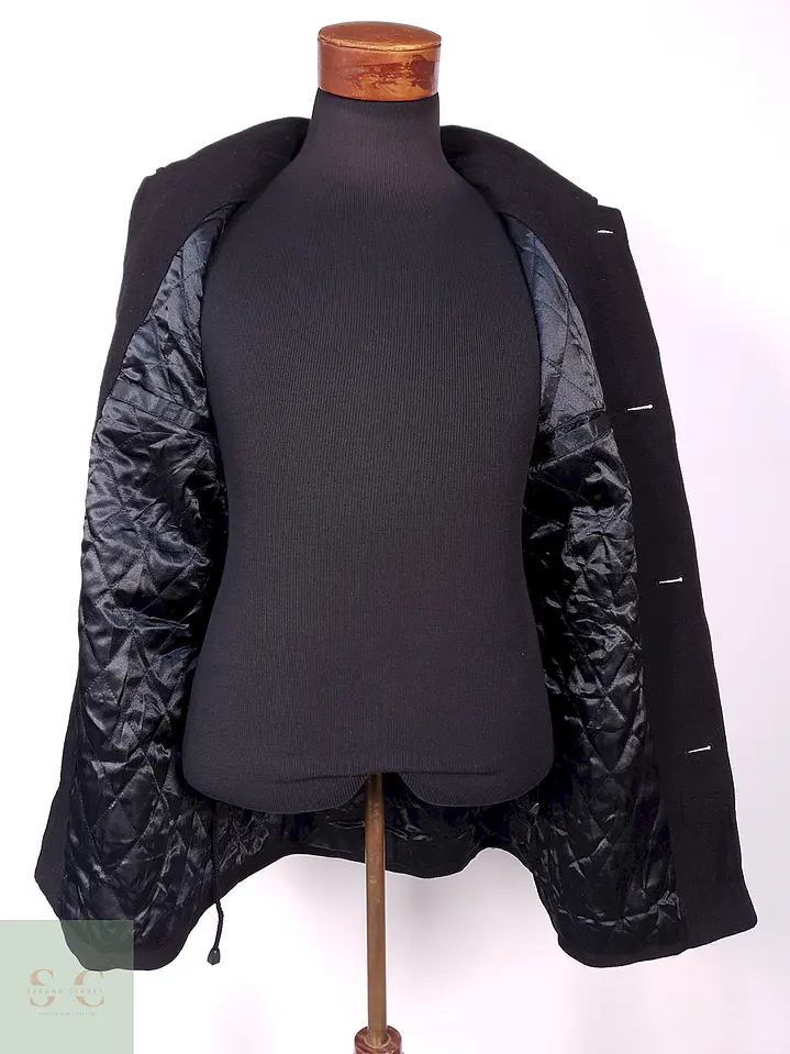 Abrigo Negro St John Bay Lana Talla SM 11