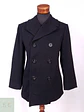 Abrigo Marinero Negro 100% Lana Fuerzas Armadas EEUU Talla M - Miniatura 1