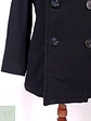 Abrigo Marinero Negro 100% Lana Fuerzas Armadas EEUU Talla M - Miniatura 2