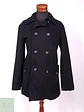 Abrigo Cruzado Negro Guess Lana Talla L - Miniatura 1