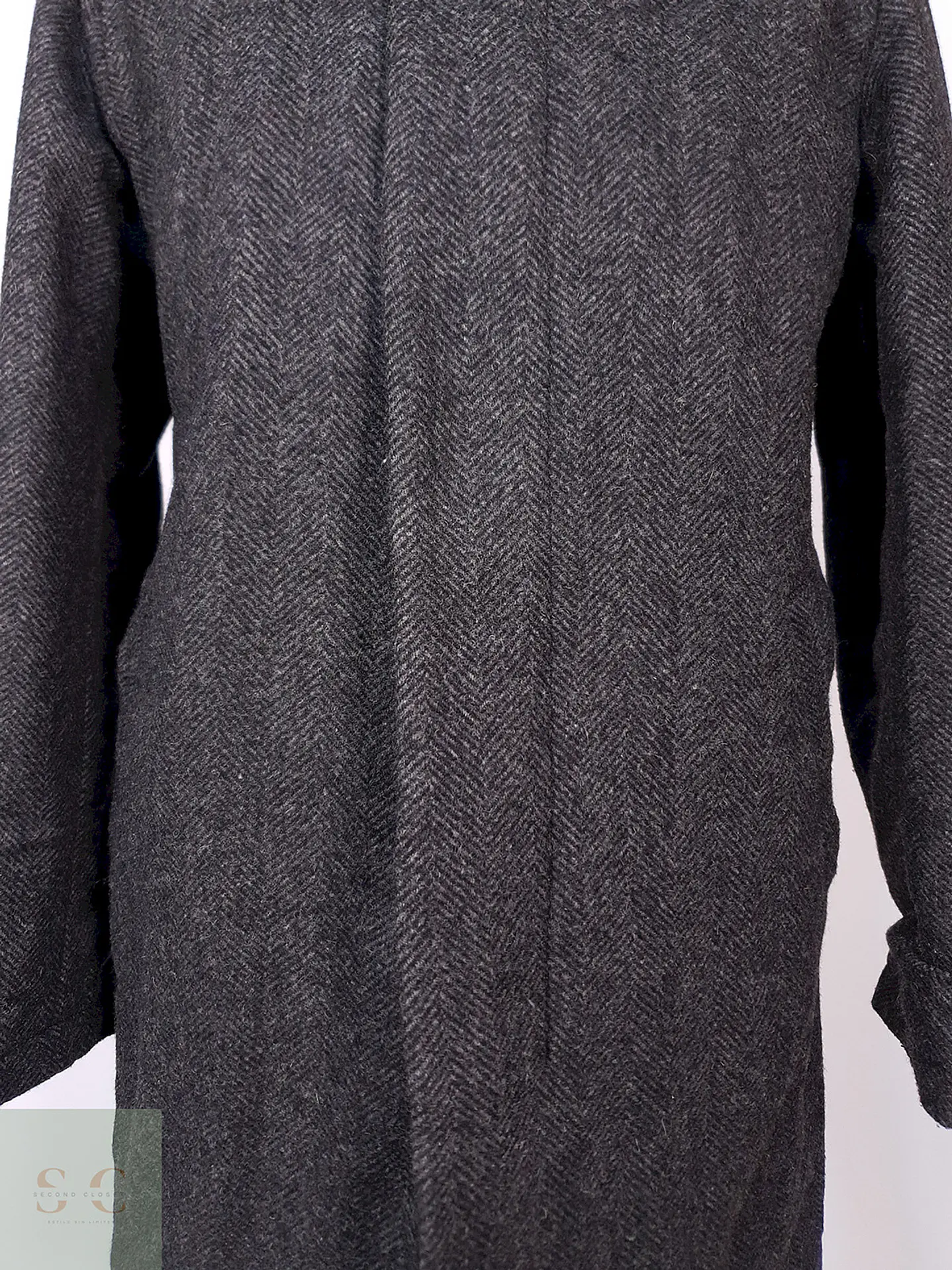 Abrigo Gap Plomo 70% Lana Talla SM 3