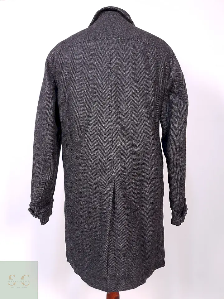 Abrigo Gap Plomo 70% Lana Talla SM 11