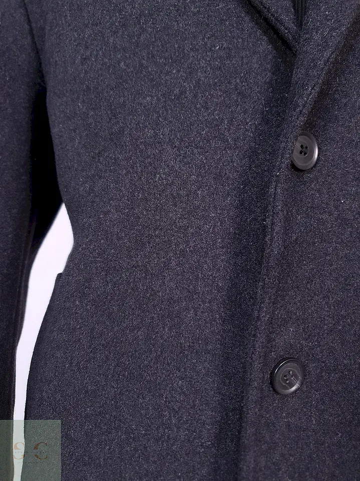 Abrigo Plomo Mango Talla L 5