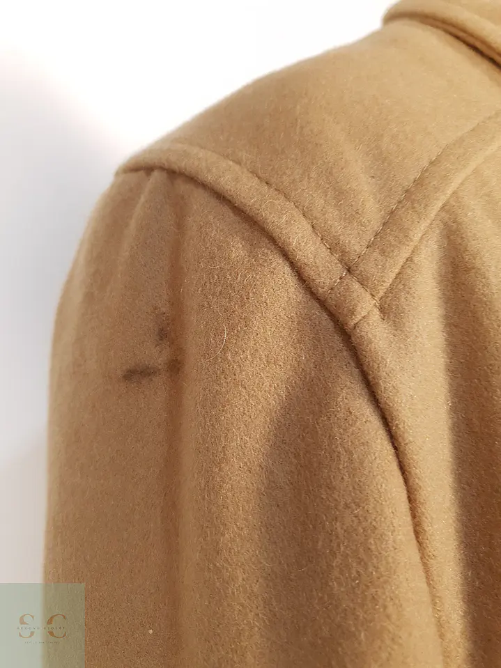 Abrigo Chaquetón London Fog Camel 60% Lana Talla LXL 8