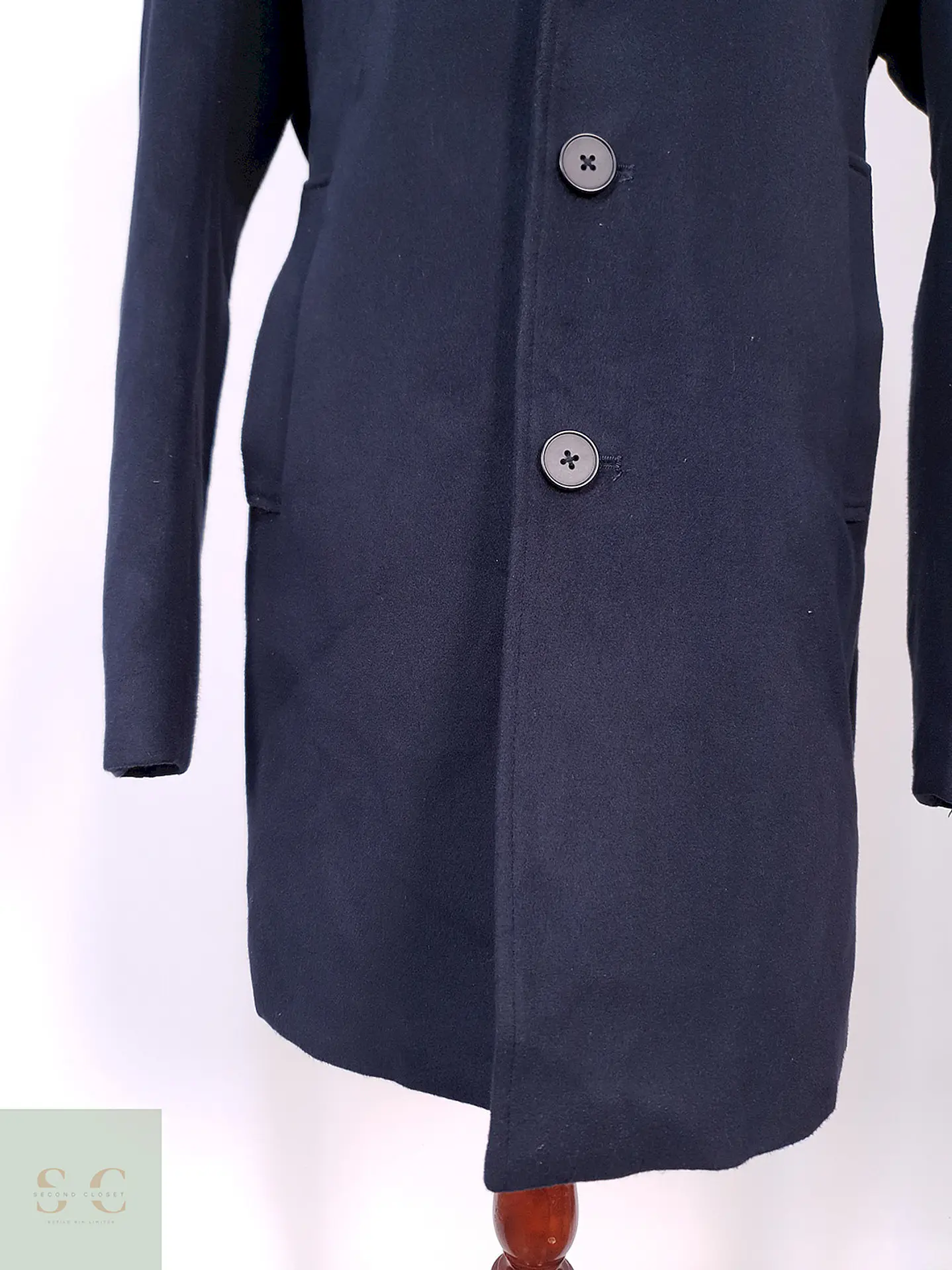 Abrigo Azul Clayton Black Label Talla SM 2