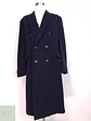 Abrigo Cruzado Largo Azul James Whitehead Lana Cashmere Talla XL - Miniatura 1