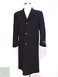 Abrigo Largo Negro Lana George Talla XL - Miniatura 1