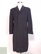 Abrigo Largo Plomo San Remo Lana Virgen Cashmere Talla 2XL - Miniatura 4