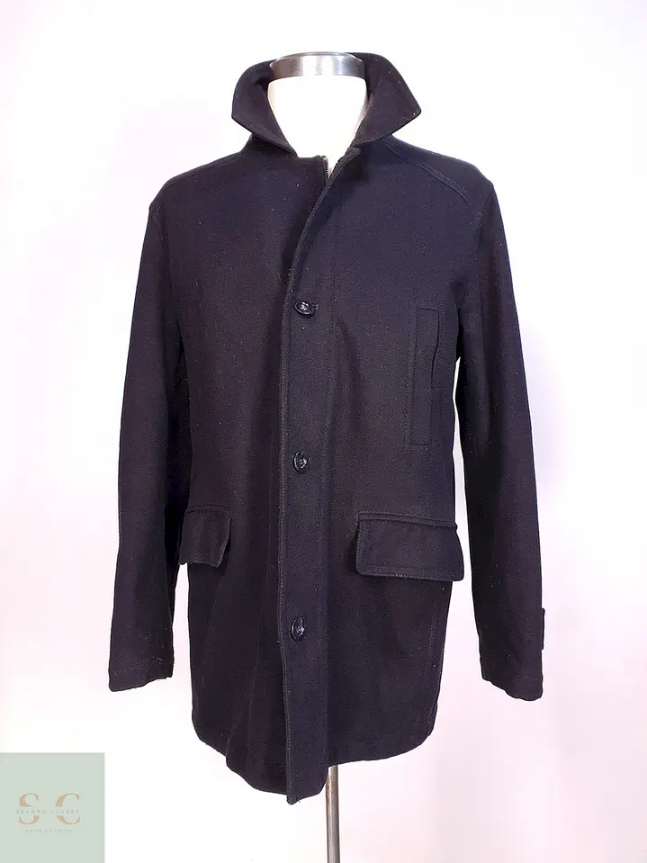 Abrigo Chaquetón Azul Navigare Lana Talla LXL 2