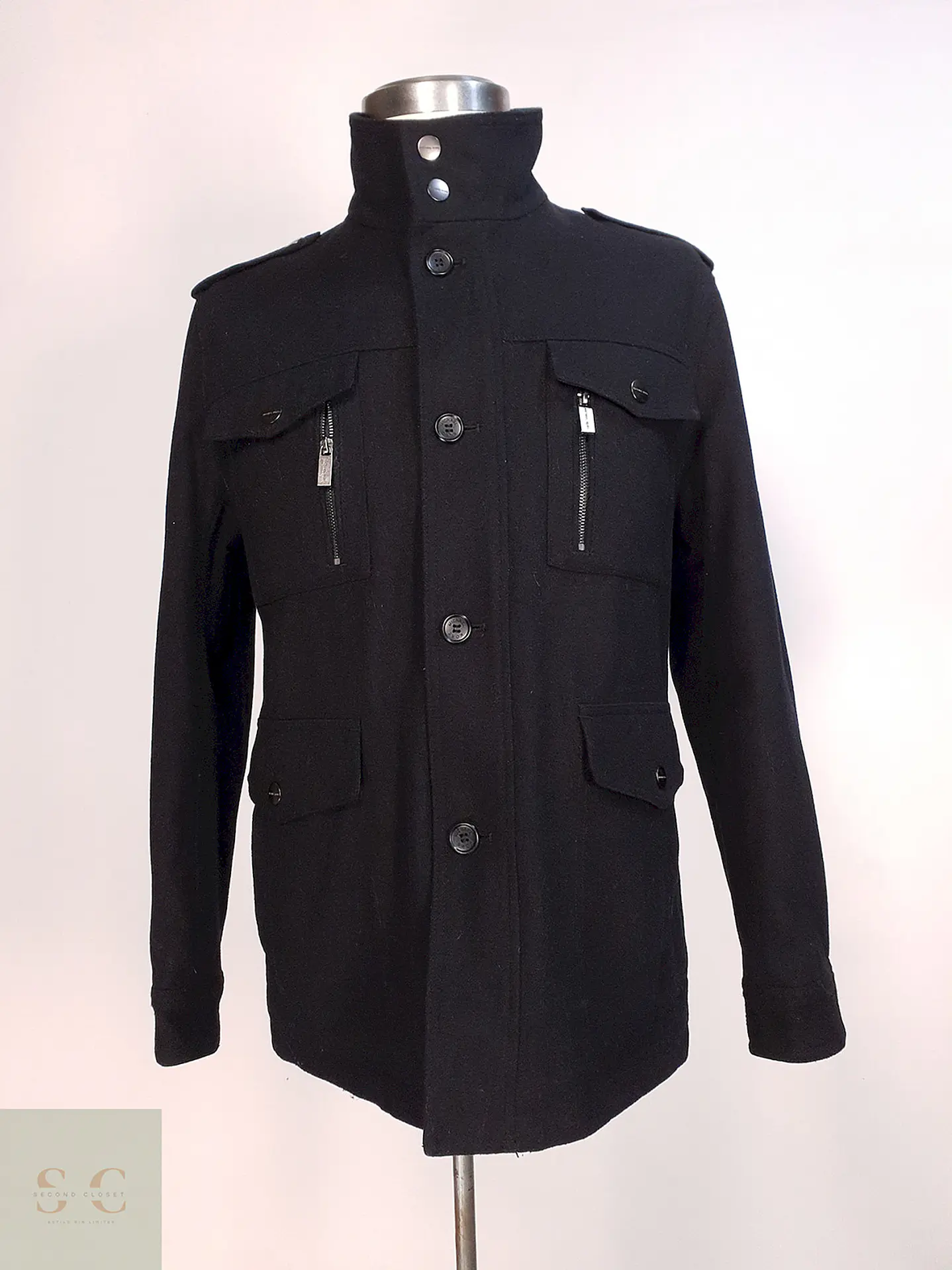 Chaqueta Utilitaria Michael Kors Lana Talla M 1