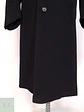 Abrigo Largo Negro Lana George Talla XL - Miniatura 9