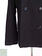 Abrigo Marinero Negro Merona Lana Talla M - Miniatura 6