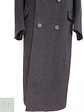 Abrigo Largo Cruzado Plomo Lana Cashmere Talla L - Miniatura 2