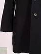 Abrigo Negro GAP Lana Italiano Lanificio Nello Gori - Talla S - Miniatura 6
