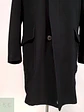 Abrigo Japonés Georg Stage Negro Lana Cashmere Talla ML - Miniatura 5