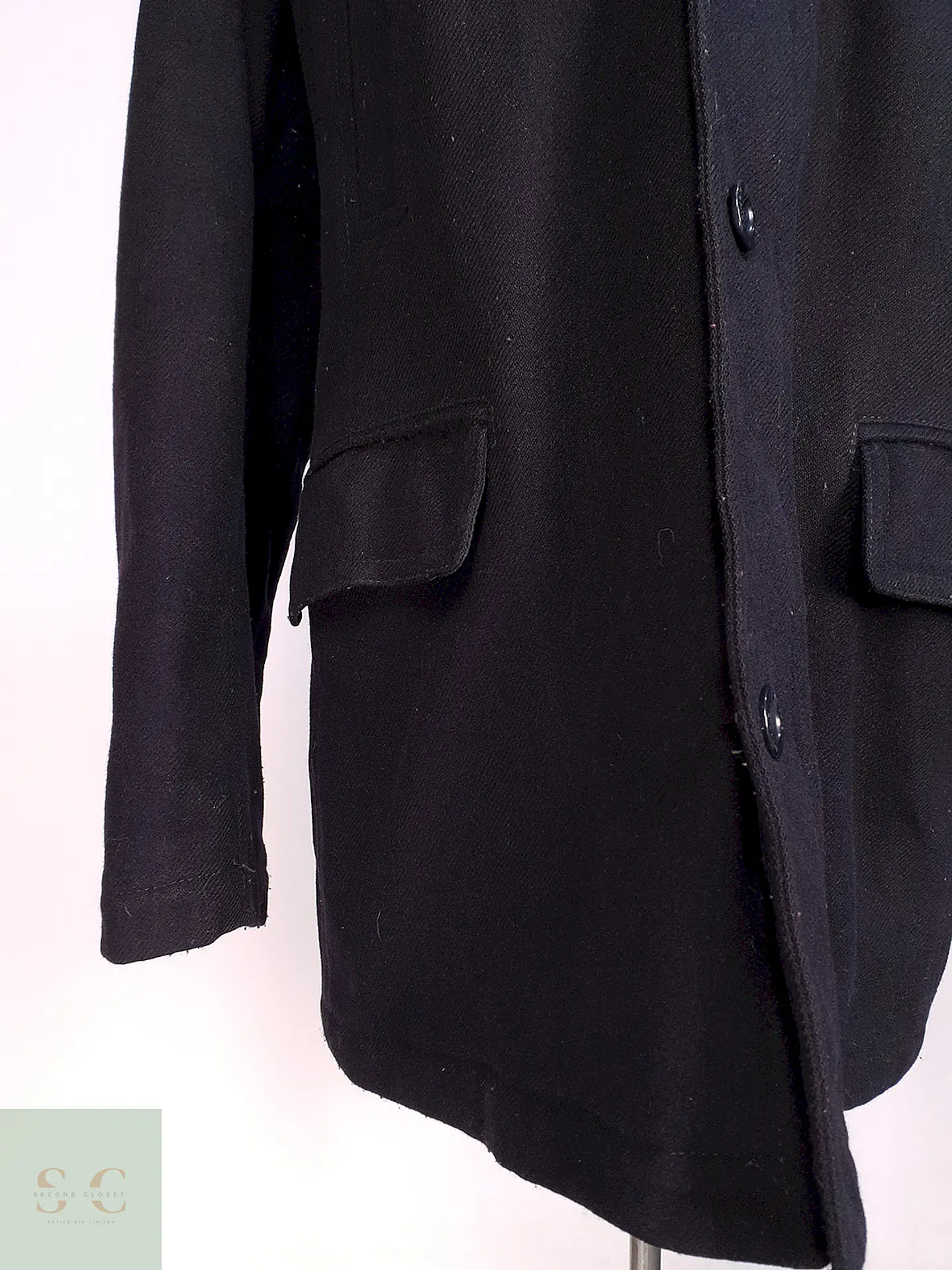 Abrigo Chaquetón Azul Navigare Lana Talla LXL 7
