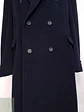 Abrigo Cruzado Largo Azul James Whitehead Lana Cashmere Talla XL - Miniatura 3