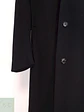 Abrigo Largo Negro Lana George Talla XL - Miniatura 7