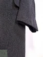 Abrigo Largo Cruzado Plomo Lana Cashmere Talla L - Miniatura 3