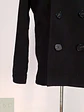 Abrigo Marinero Negro Kenneth Cole - Lana Talla S - Miniatura 3