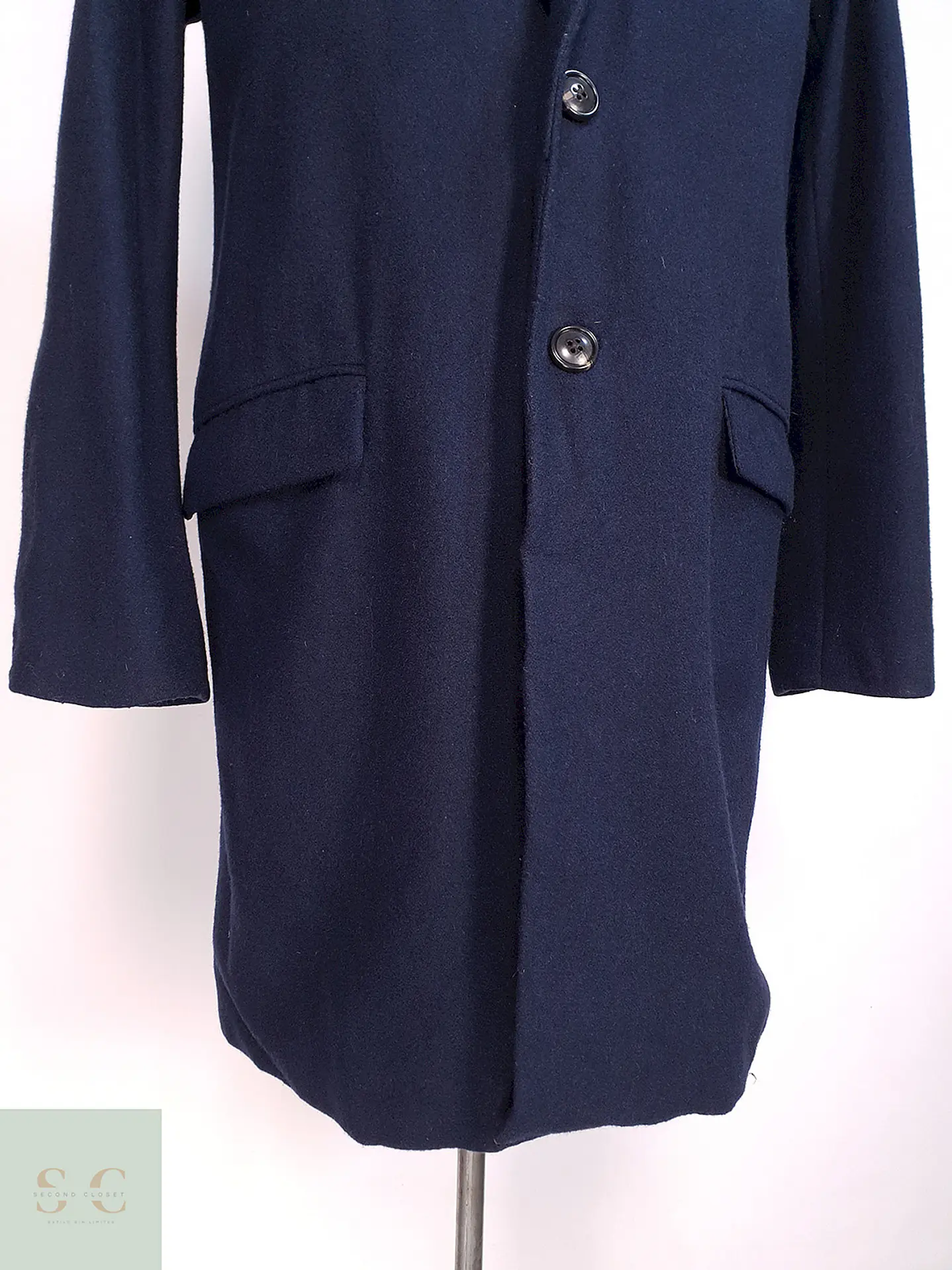 Abrigo Japones Ciaopanic - Lana Azul Talla S 8